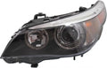 BMW 545i Headlight Assembly 2004 2005 Driver Side HID V56090