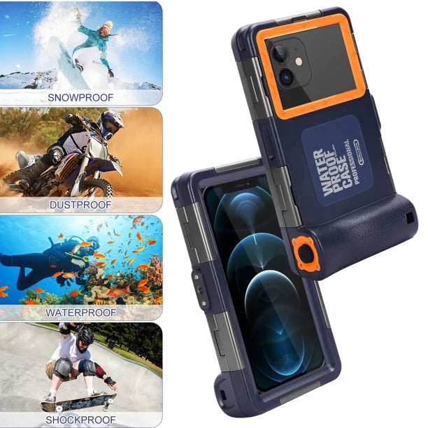 Waterproof Protective Case for Phones Up to 6.9 Inch H7125