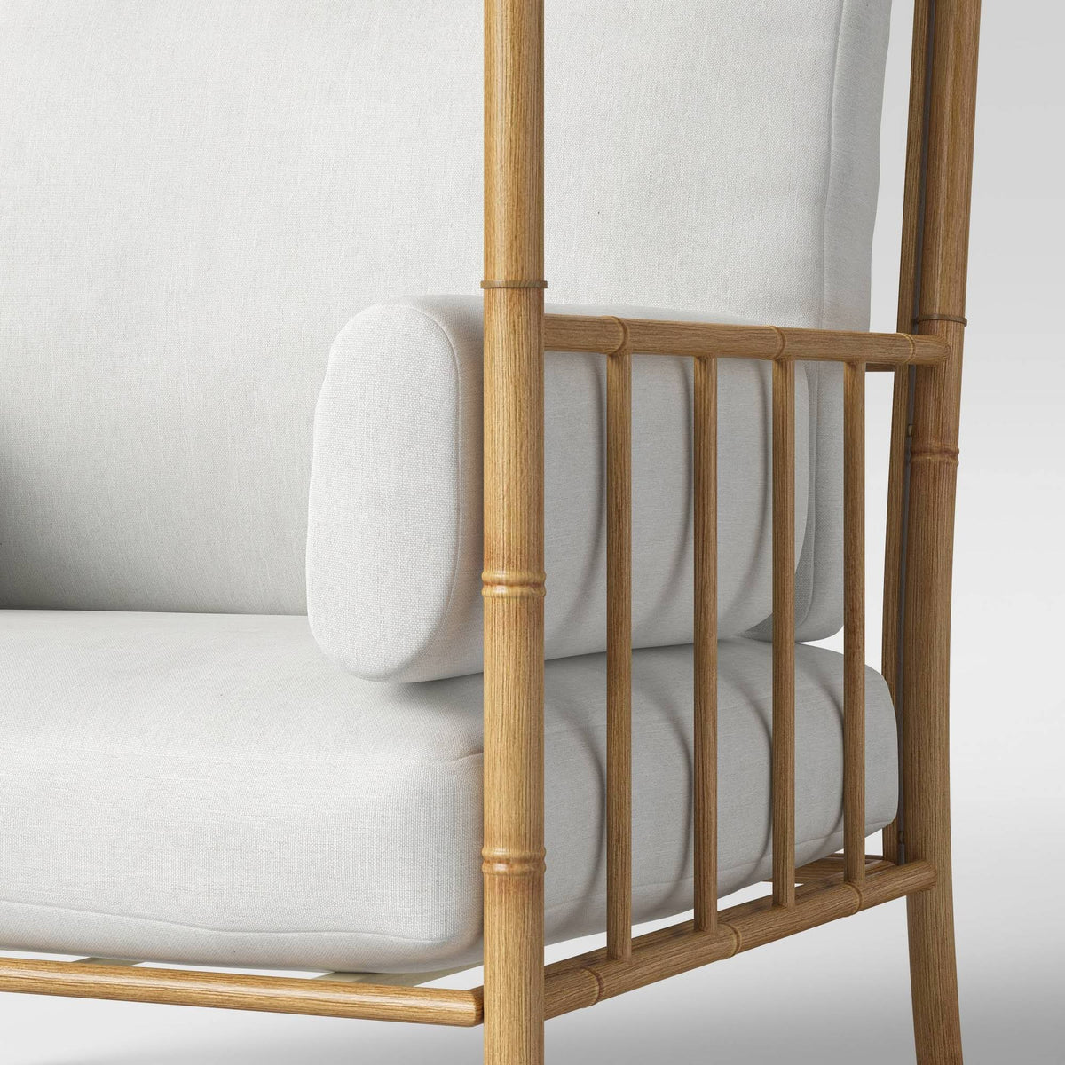 White Patio Accent Chair Q33392