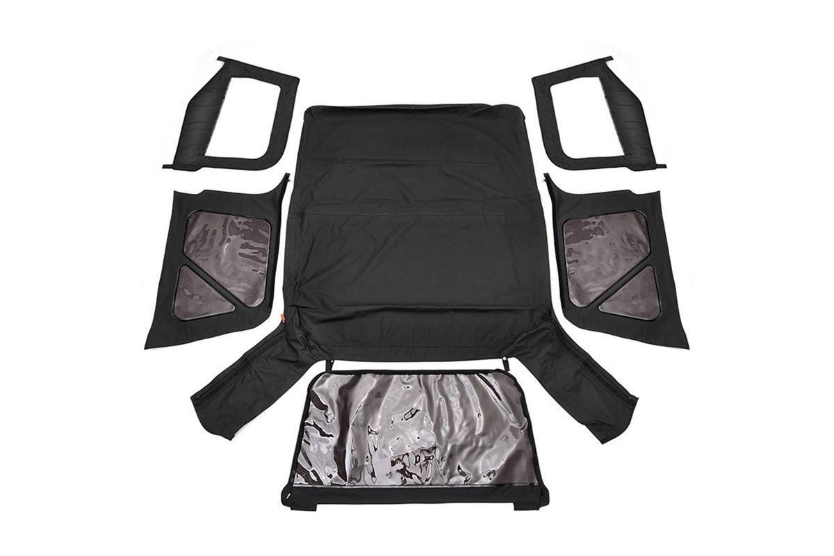 Black Soft Top for Jeep TJ Wrangler U656