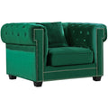 Green Velvet Chair P59217