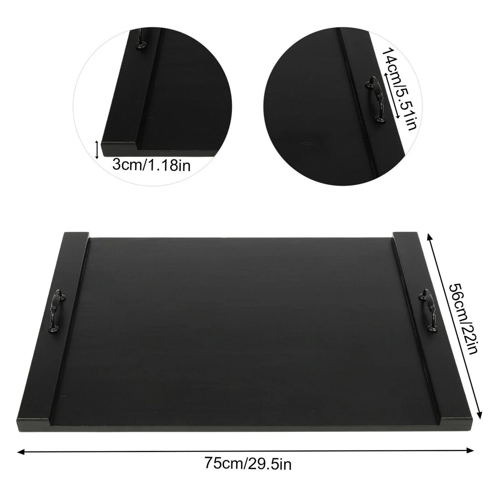 Black Stove Top Cover Chopping Board X2725