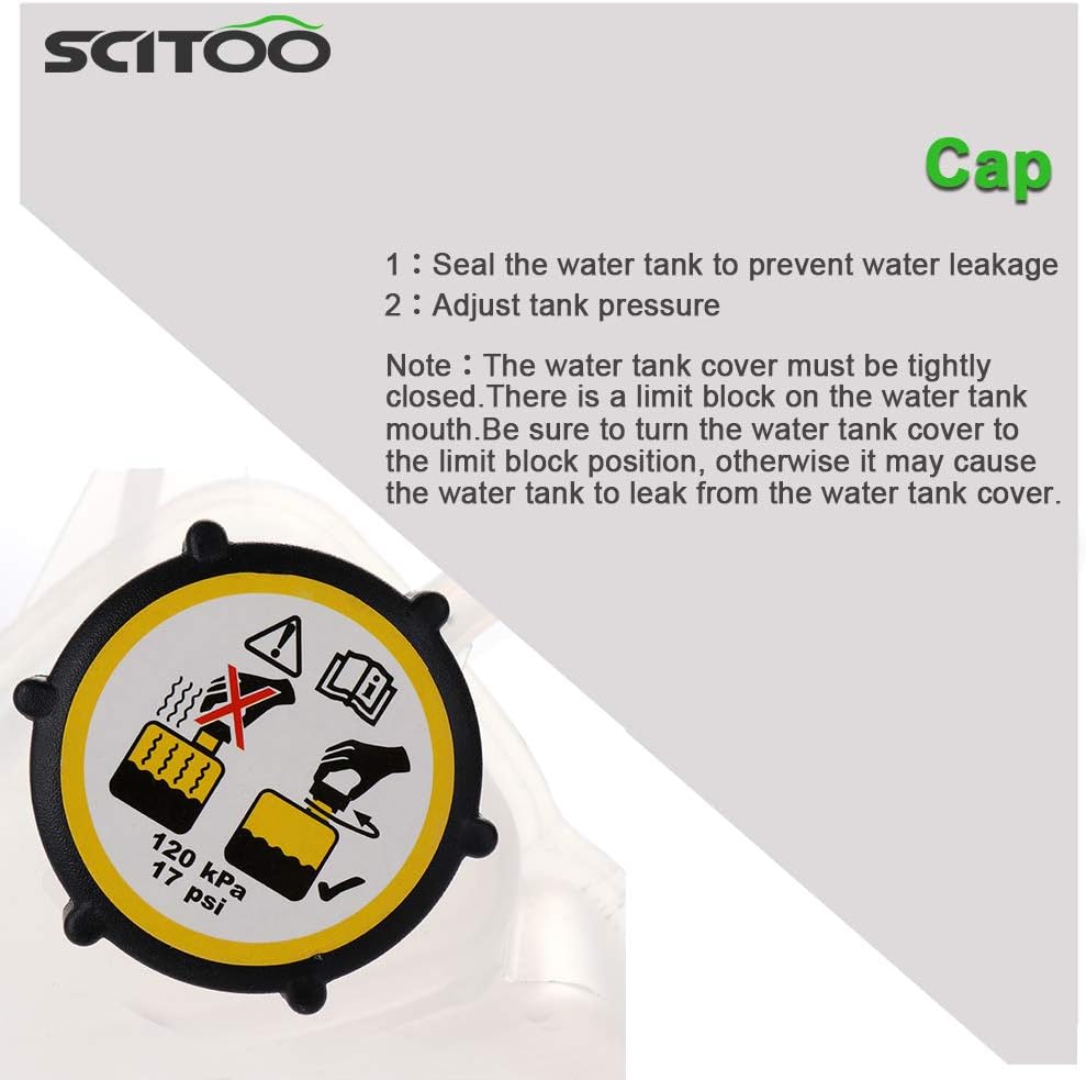 Coolant Reservoir Bottle Overflow Tank P4248