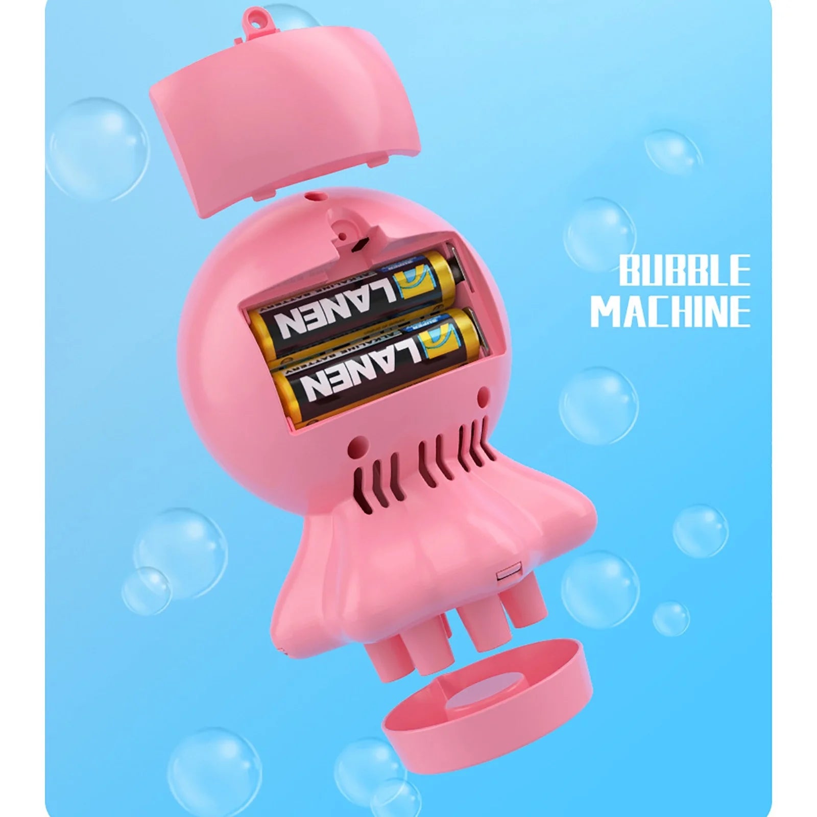 Children Electric Bubble Machine Toy Blower Gun R4446