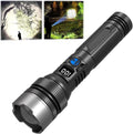 150000 Lumens USB Rechargeable Waterproof Handheld Flashlight G76689