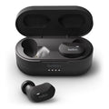 Black True Wireless Earbuds with Charging Case M7830