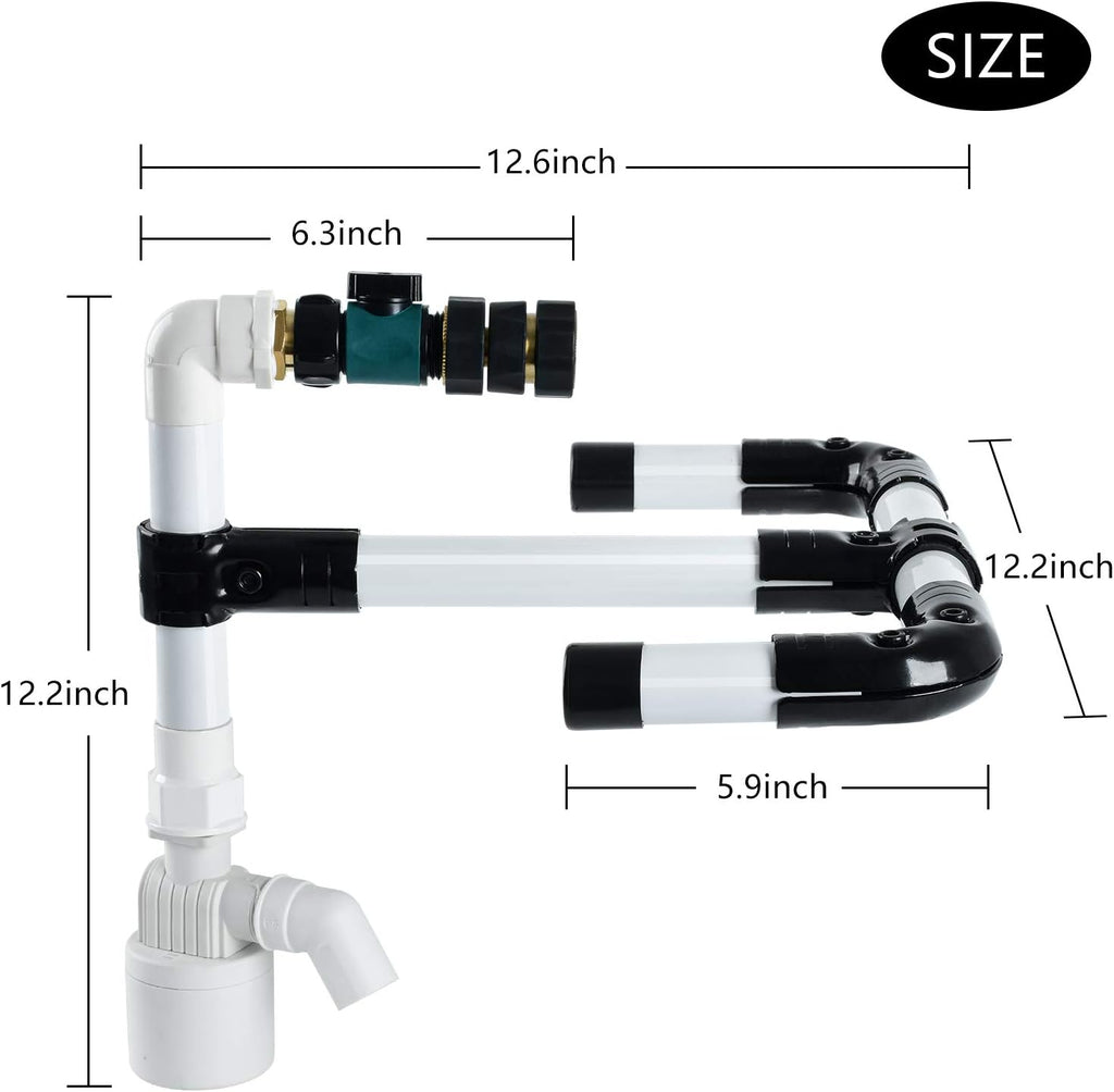 Pool Water Leveler with 3/4'' Hose Connector, Pack of 2 Q89510