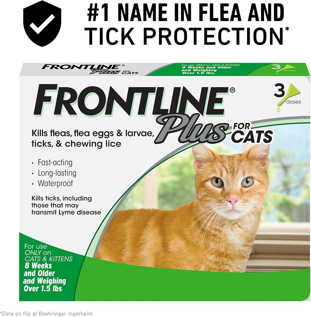 Flea and Tick Treatment for Cats K18945