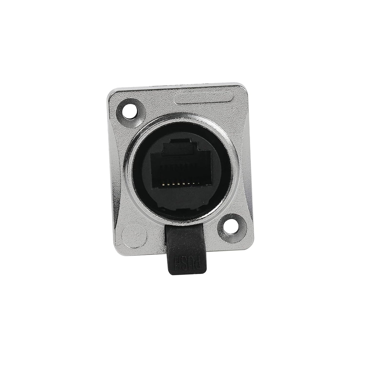 10PCS Panel Mounting RJ45 IP65 Waterproof Cat5/5e/6 8P8C Connector Female to Female with Dust Cap X262