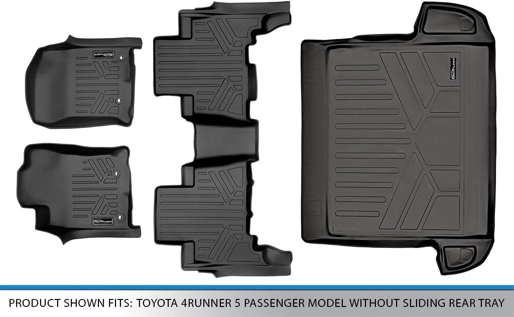 Black Floor Mats and Cargo Liner Set F9989