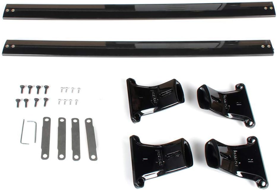 Black Aluminum Roof Rack Cross Bars Y16212