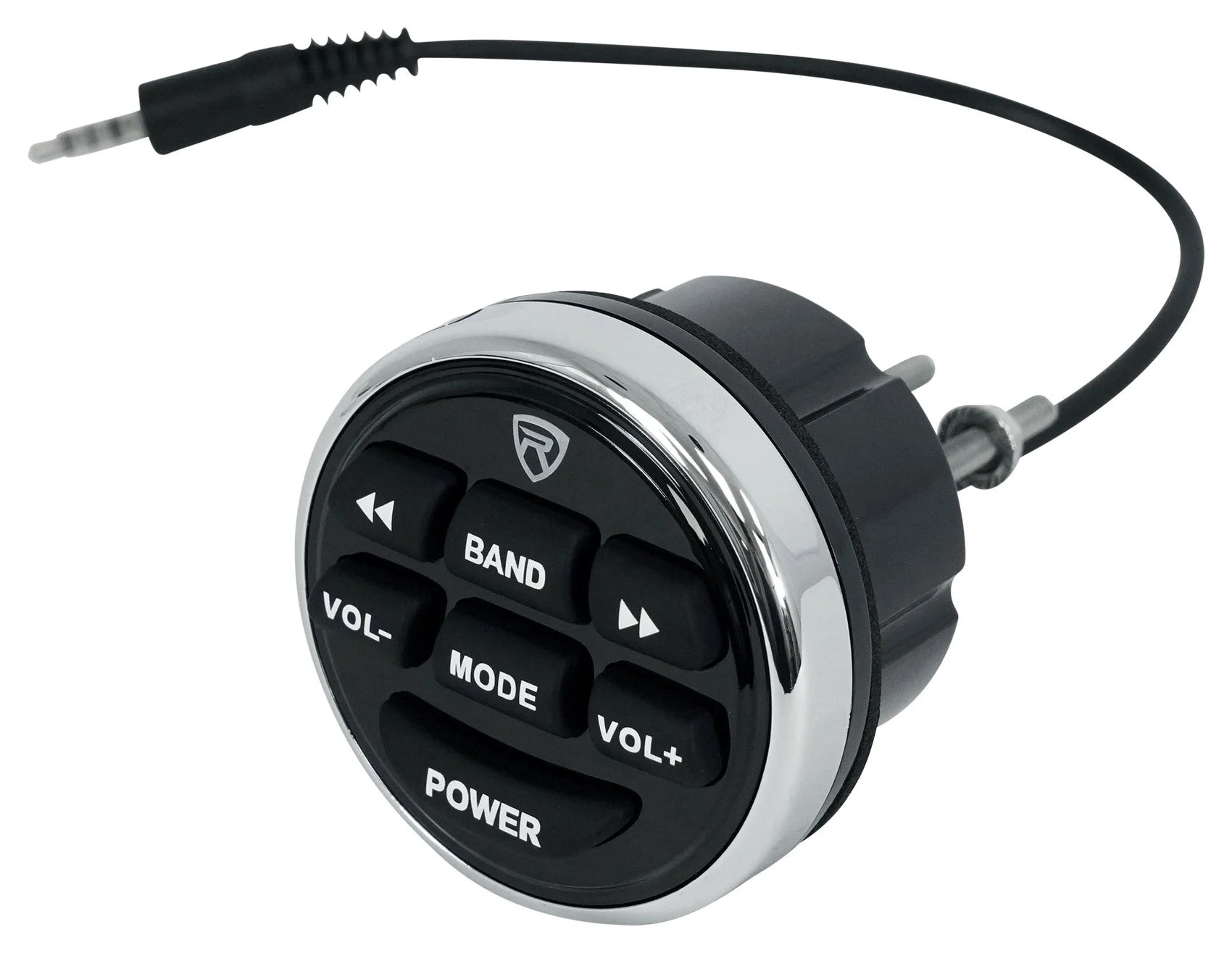 Grey 6.5" Marine Wakeboard Tower Speakers with Bluetooth Receiver K8391
