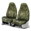Camo Cordura Ballistic Foliage Green Custom Seat Covers V151
