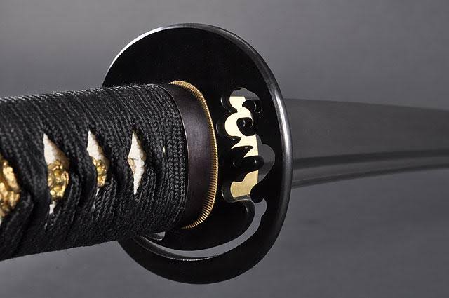 Hand Forged Clay Tempered Japanese Katana Sword D84774