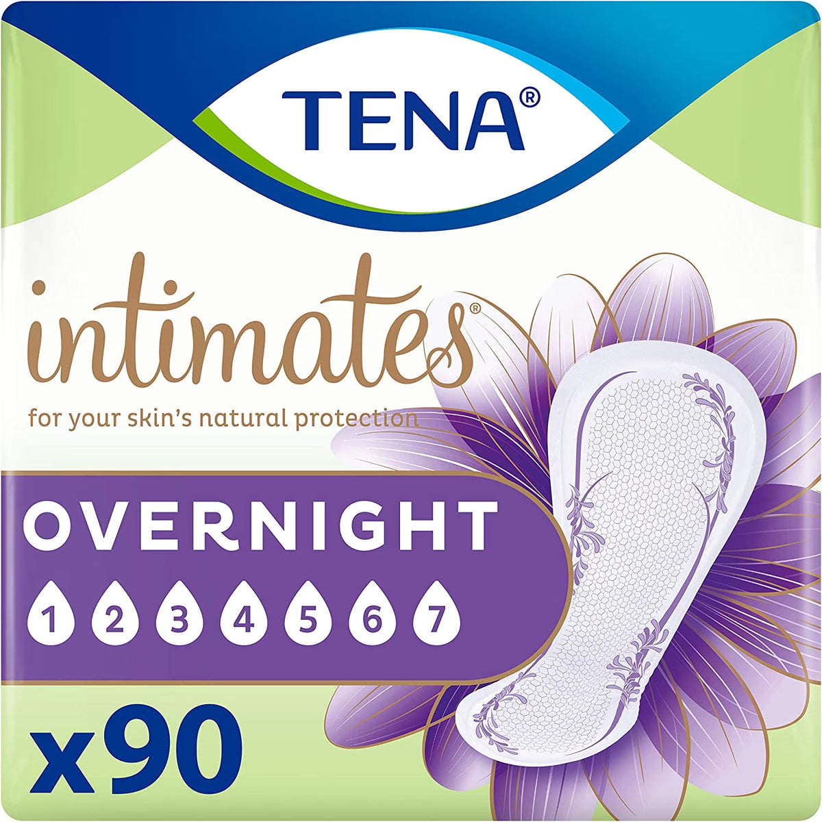 Overnight Incontinence Pads, 90 Count T158979