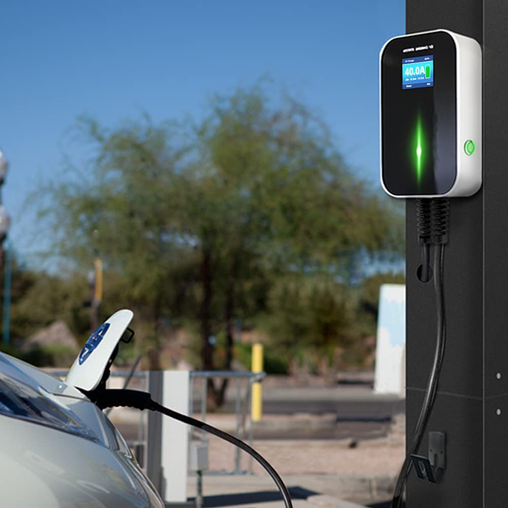 ev Charger Type 1 40Amp 9.6KW with APP, 20ft, SAE J1772 Standard Plug G752997