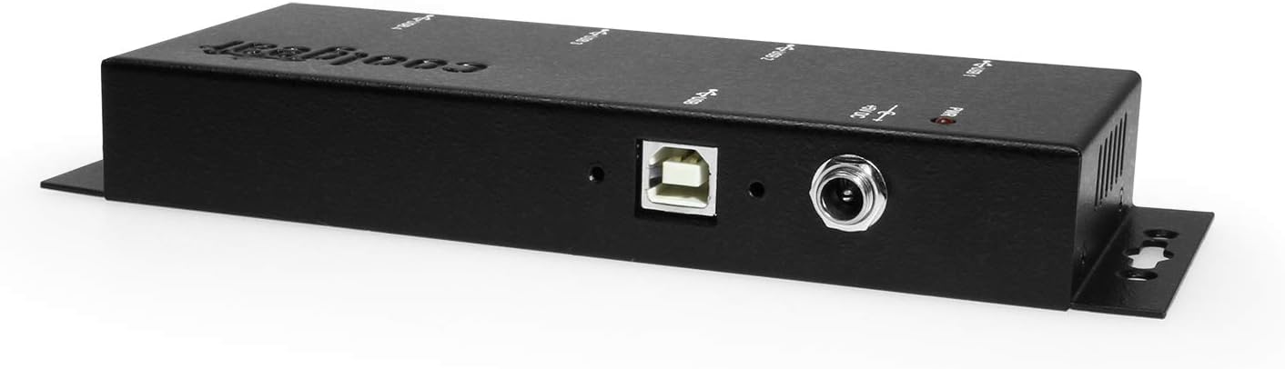 4-Port USB 2.0 Powered Hub with Screw Lock Pack of 2 P131