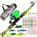 1.5m Ultralight Fishing Rod with Fishing Reel and Lures X89867