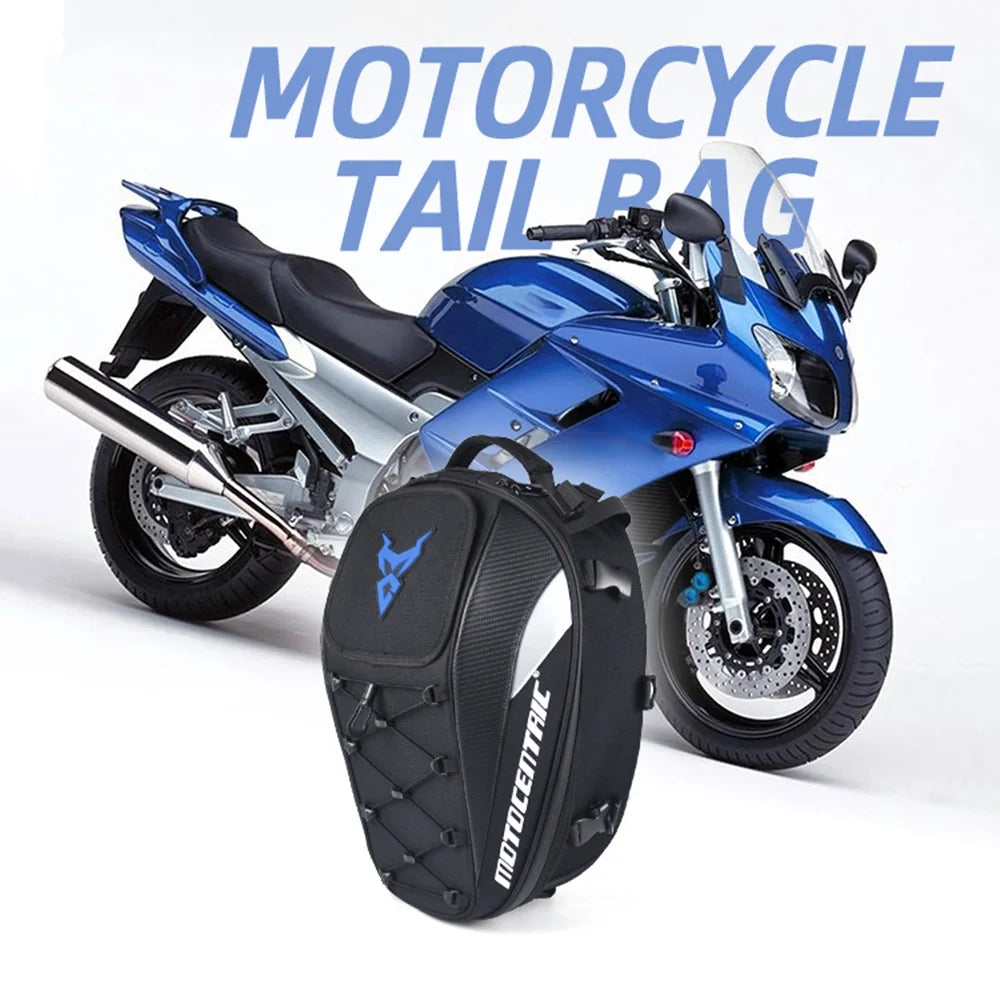 Blue Waterproof Motorcycle Backpack T2172