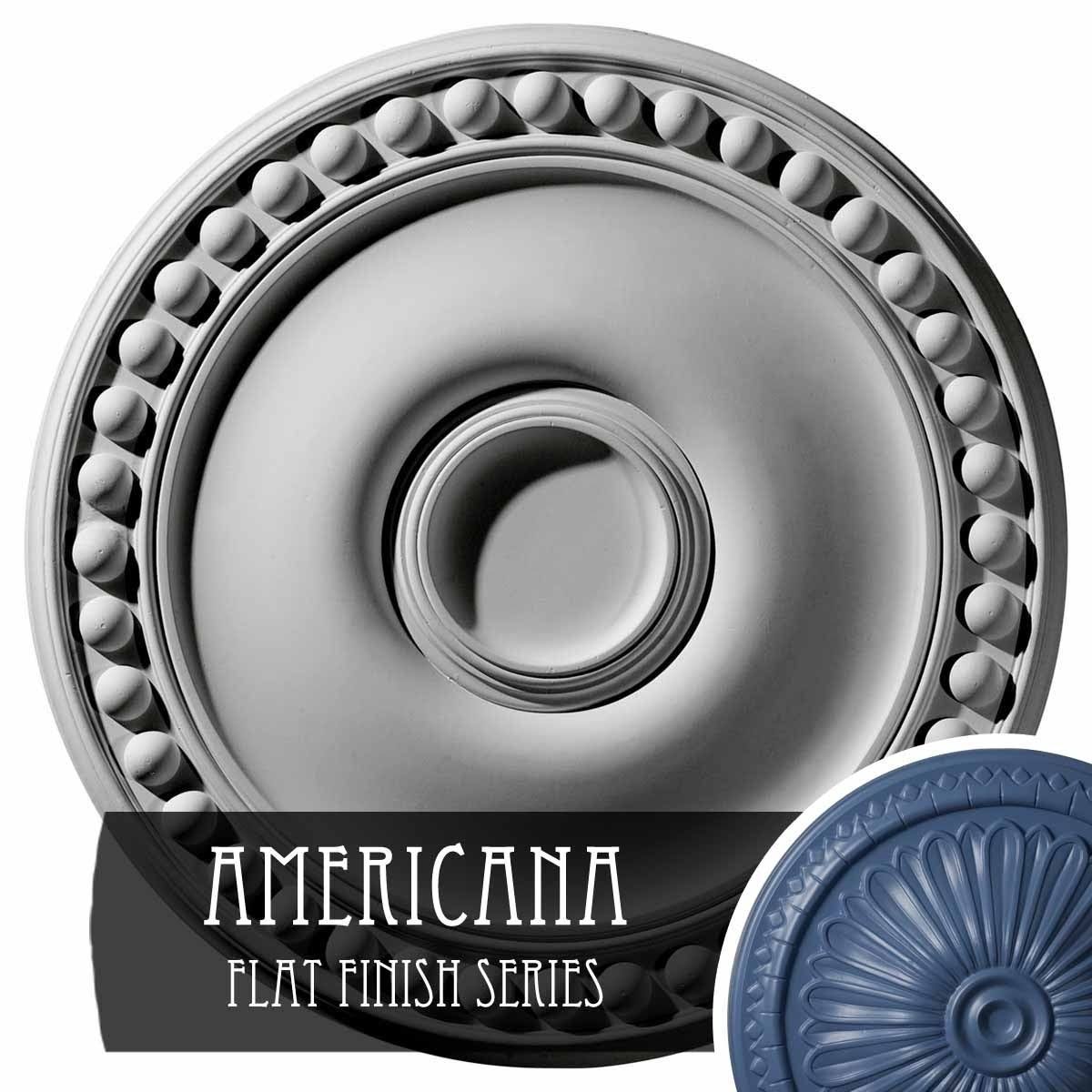 19 1/8x22OD x 1x22P Ceiling Medallion Q2100