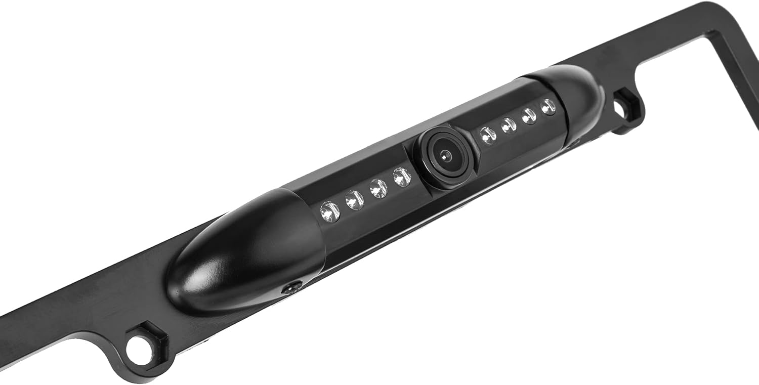 License Plate Mounted Waterproof Backup Camera with Night Vision N743161