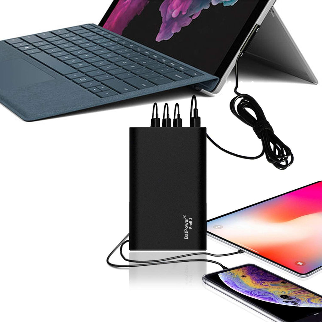 98Wh Portable Charger for Surface Pro X 8 7 6 5 4 3 2 RT Go Surface Book 3 2 1 Surface Laptop 4 3 2 1 S1548