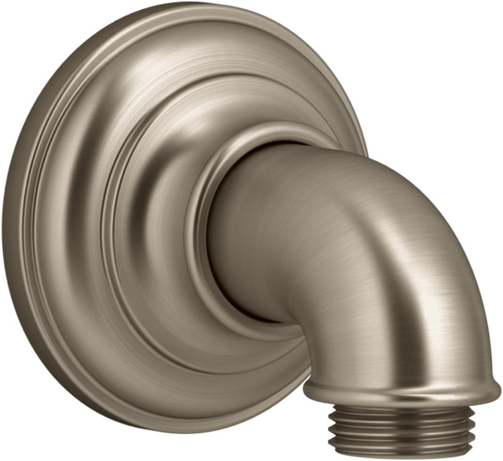Polished Nickel Wall-mount Supply Elbow E843