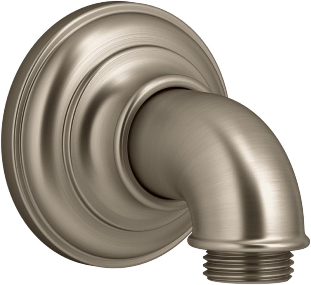 Polished Nickel Wall-mount Supply Elbow E843