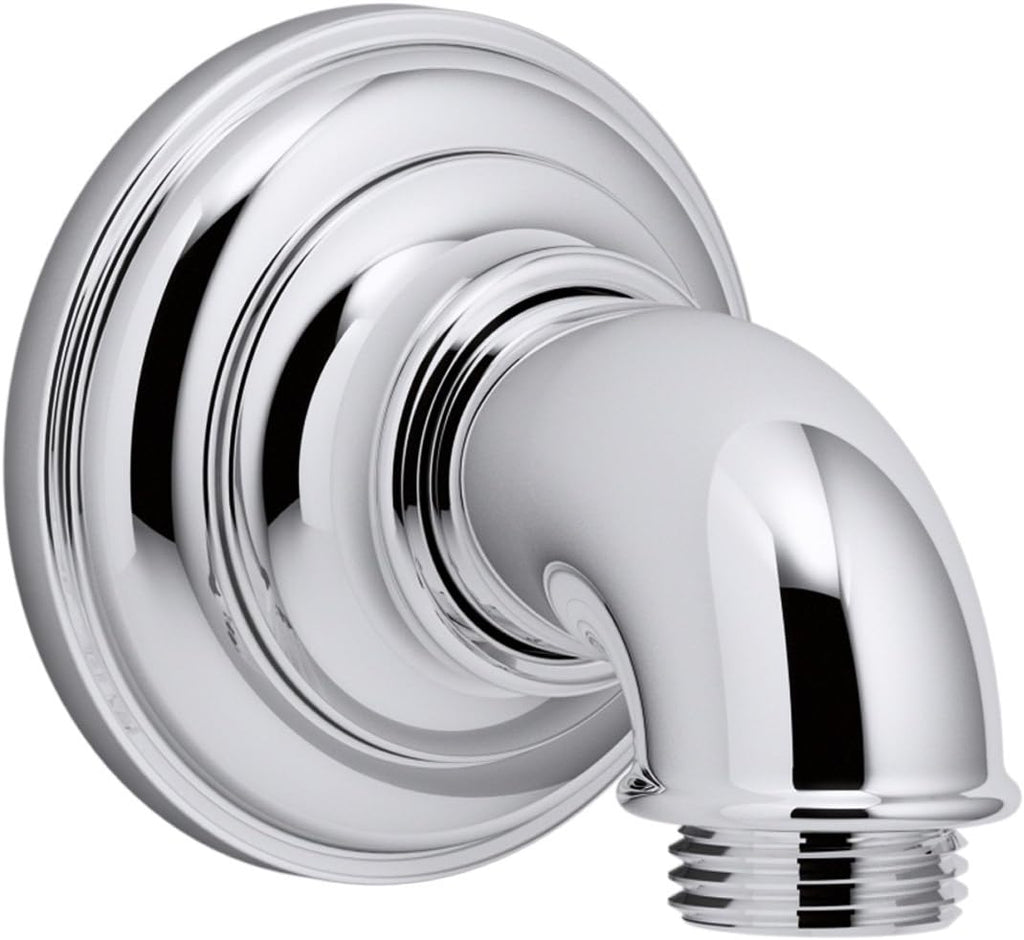 Polished Nickel Wall-mount Supply Elbow E843