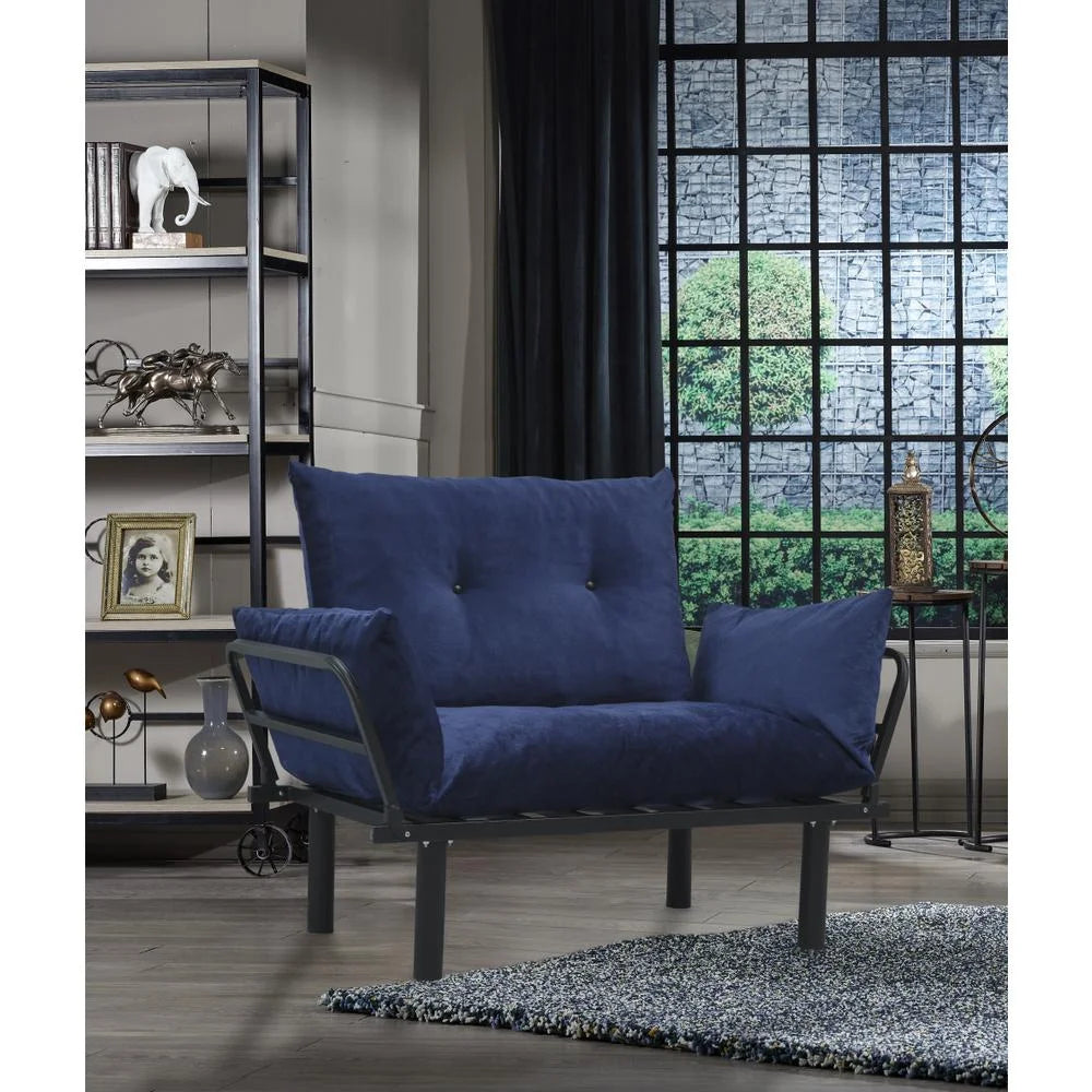 Blue Loveseat Q11486