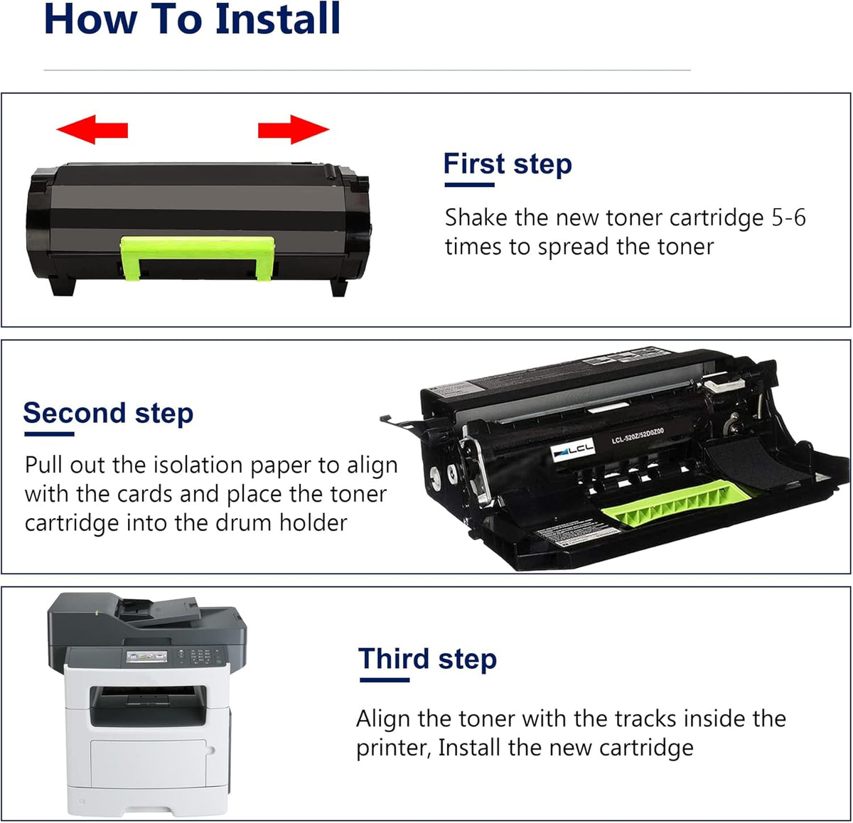 Black Compatible Toner Cartridge 1 Pack P83887