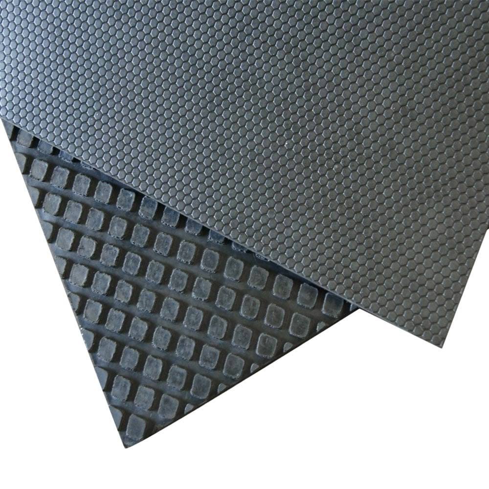 Black Heavy Duty Rubber Floor Protection Mat X3960