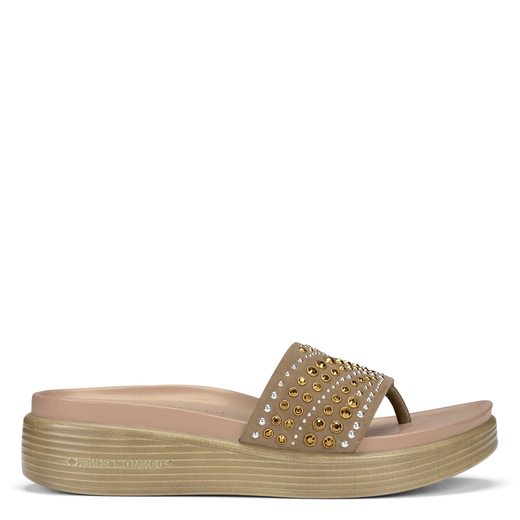 Natural Suede Slide O964196