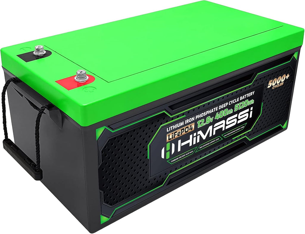 12V 400Ah Lithium Battery with 250A BMS P12662