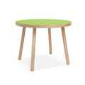Round Kids Table Maple Green X5933