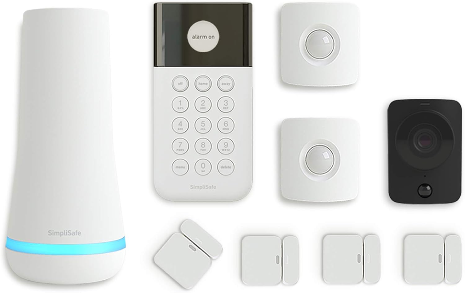 9 Piece Wireless Home Security System with HD Camera J45147