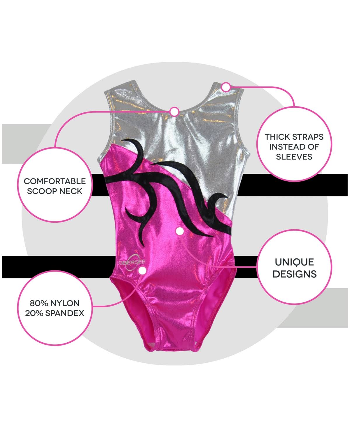 Green Gymnastics Leotard R4220