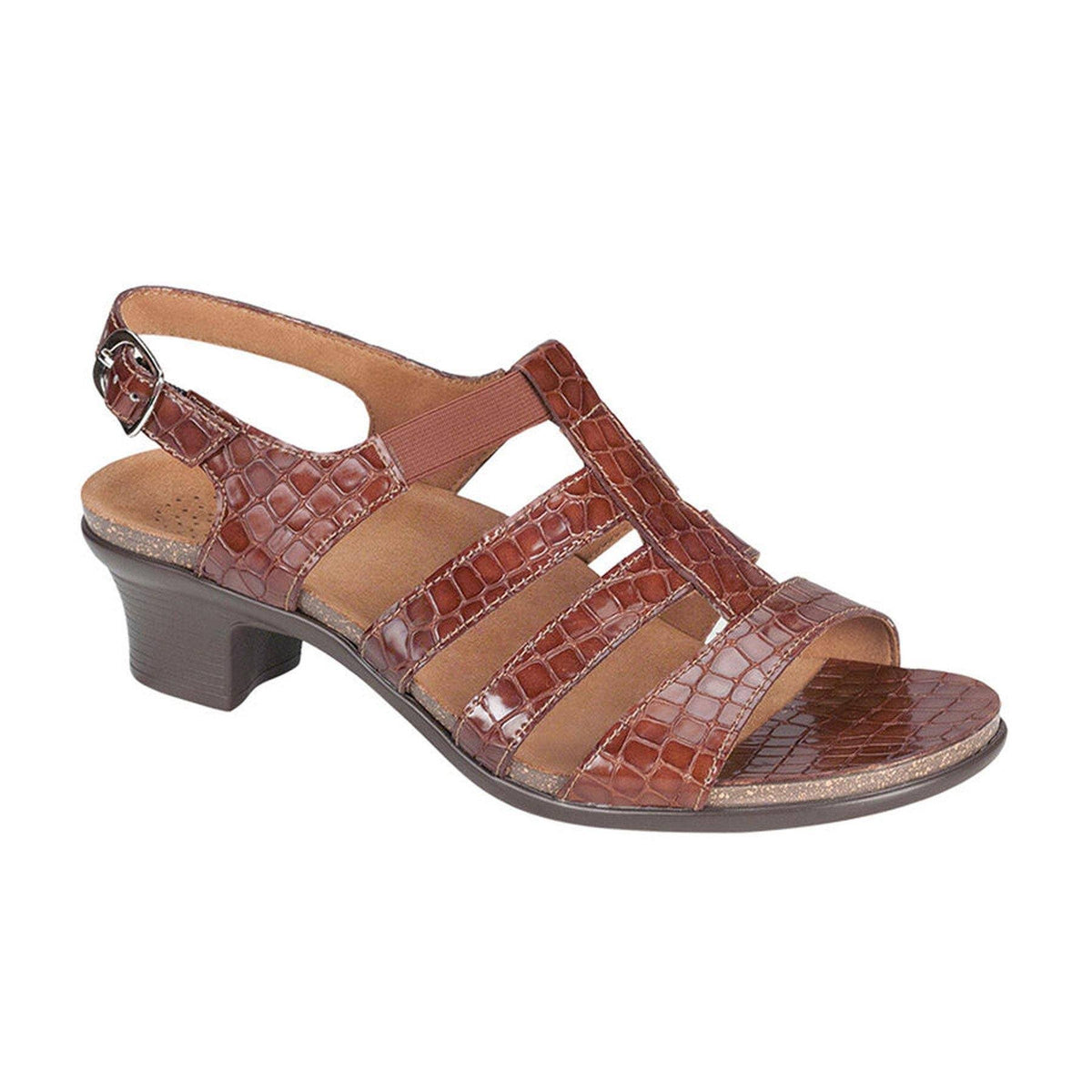 Cognac Croc Allegro A3496