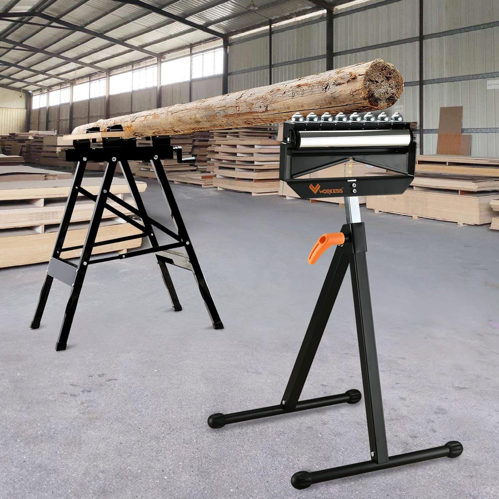 Roller Support Stand, Adjustable Height, Pack of 2 S5484
