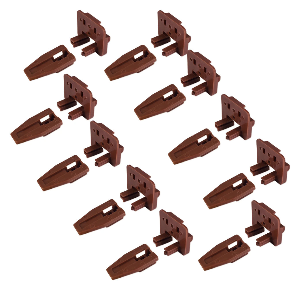 10 Set Plastic Drawer Slides K545