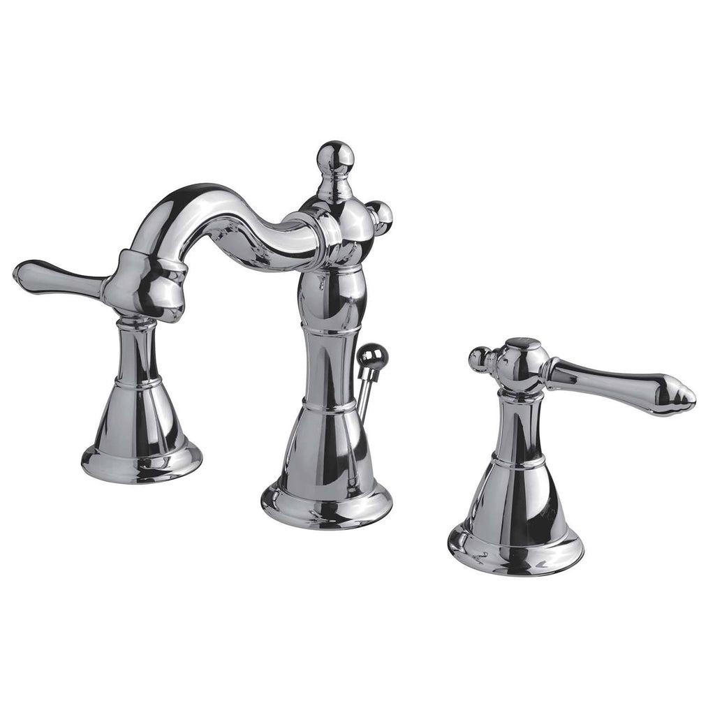 Chrome Two Handle Widespread Lavatory Faucet Z918