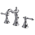 Chrome Two Handle Widespread Lavatory Faucet Z918