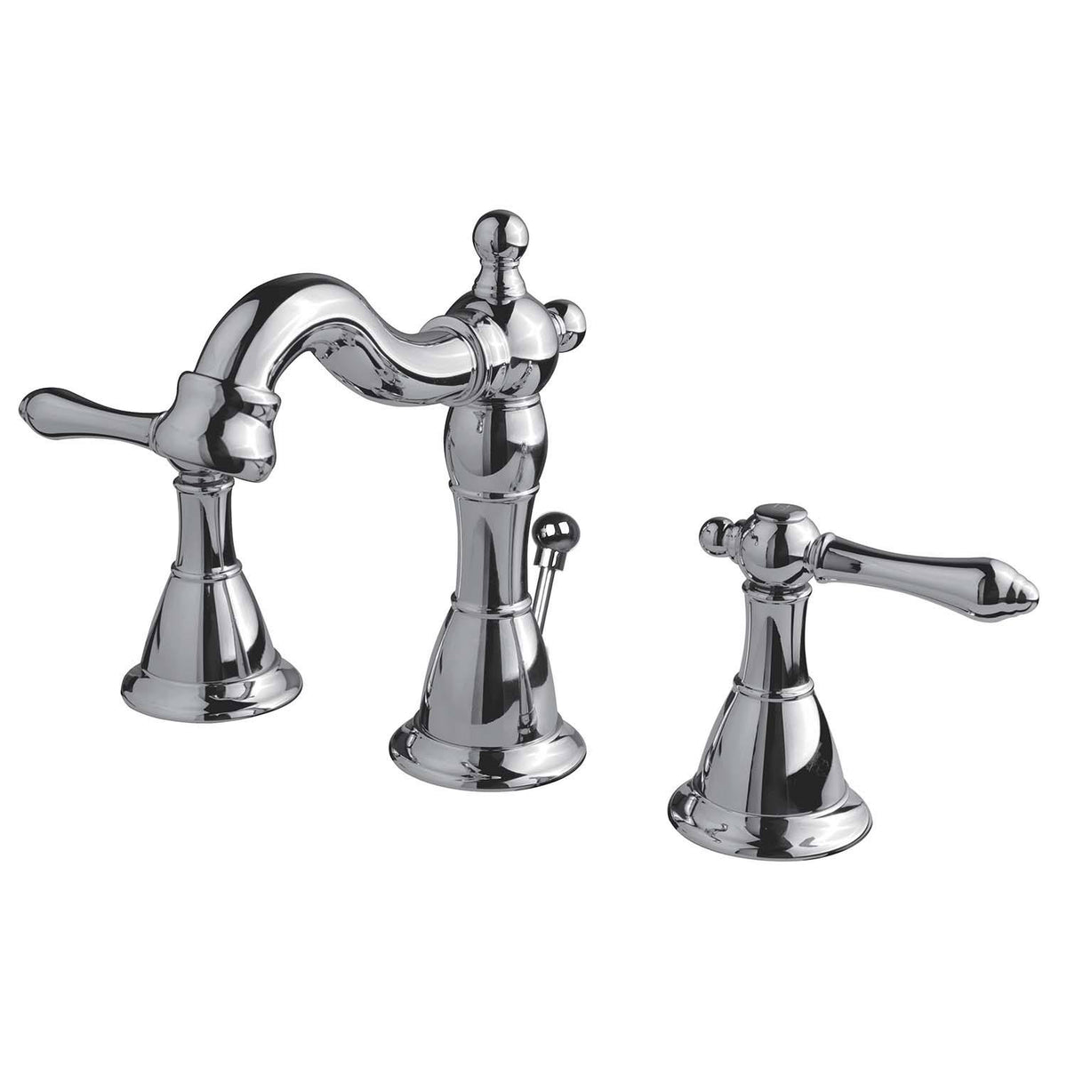 Chrome Two Handle Widespread Lavatory Faucet Z918
