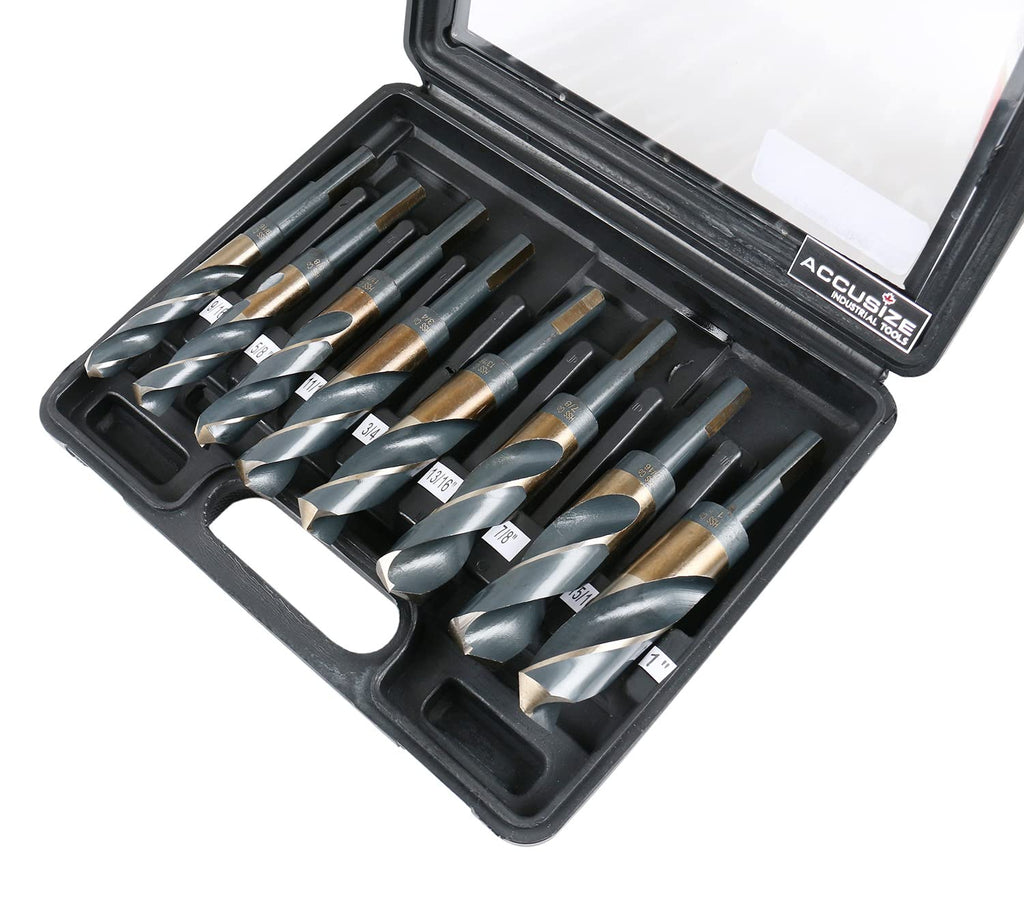 M35 Cobalt 1/2" Shank Drill Set of 8 Pieces S686