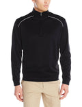 Black Half Zip A806