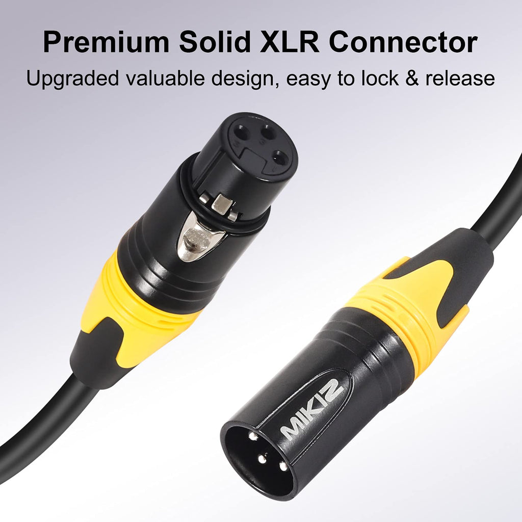 25ft 4 Pack XLR Microphone Cables M545