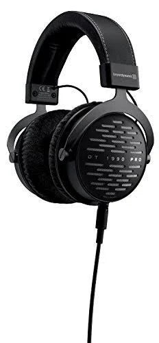 DT 1990 Pro Open Studio Headphones with Hard Case and 25ft Headphone Extension Cable N4810