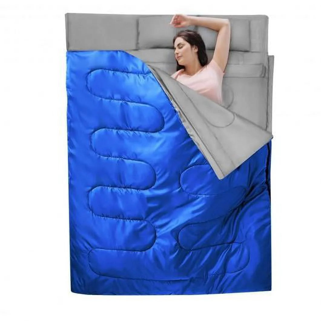 2 Person Waterproof Sleeping Bag with 2 Pillows A453