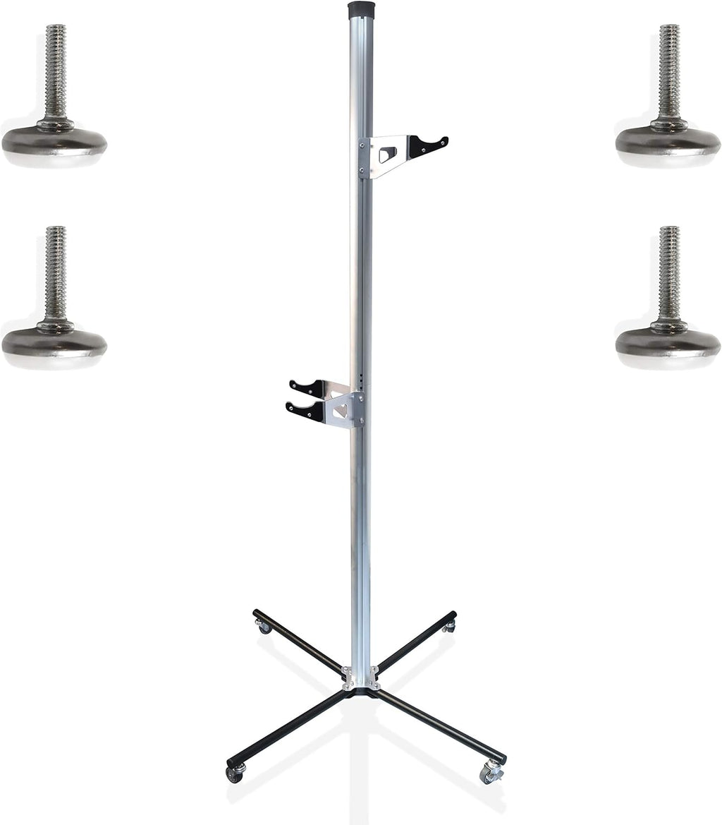 Freestanding Aluminum Bicycle Rack for 2 Bicycles D787