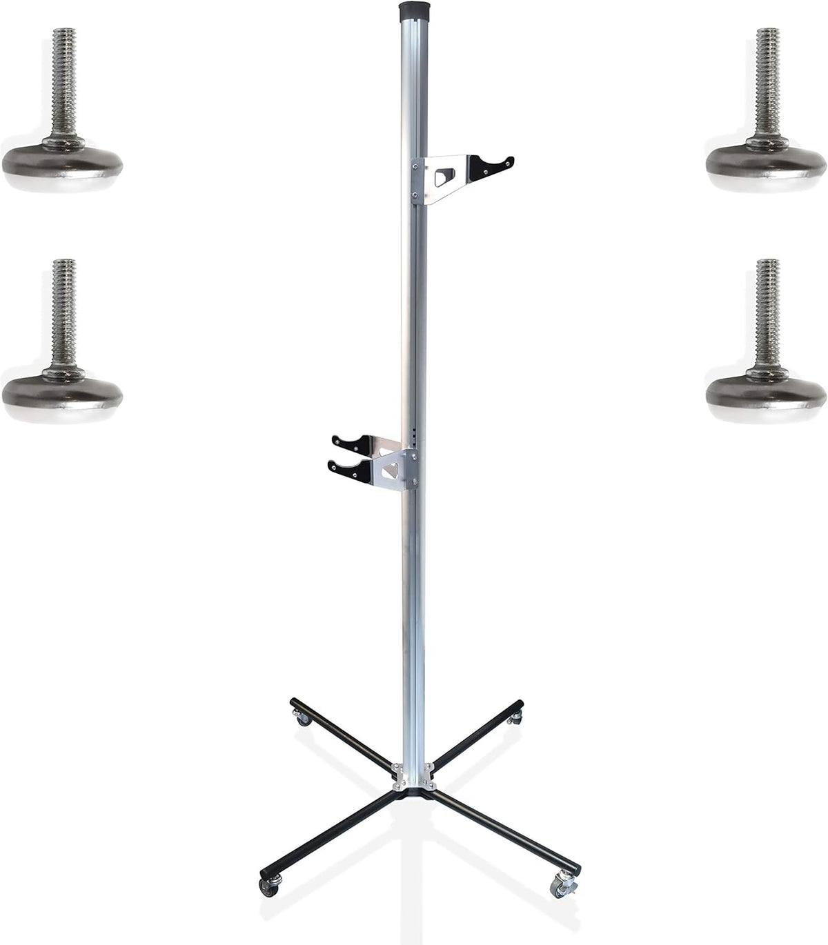 Freestanding Aluminum Bicycle Rack for 2 Bicycles D787